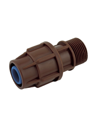 Адаптор φ16 x 3/4"м. холендър кафяв